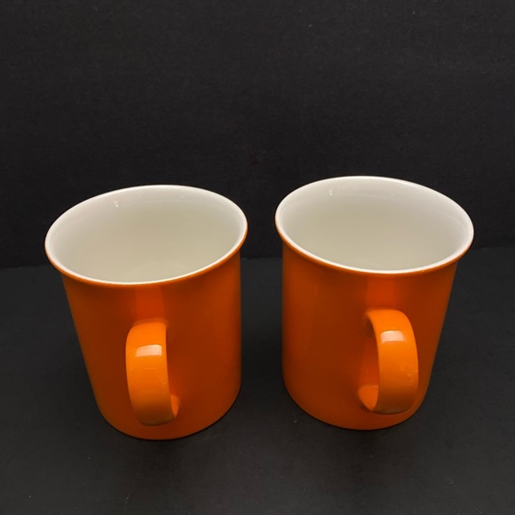 Villeroy and Boch orange mug - Picture 3 of 11